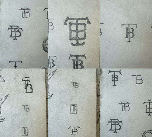 Tasty Indian Bistro logo sketches