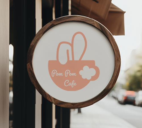 Project 2: bunny cafe logo